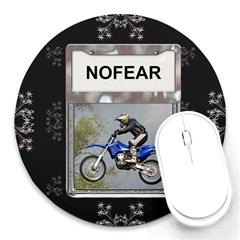 No Fear Round Mousepad