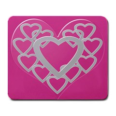 Heart U mousepad - Large Mousepad