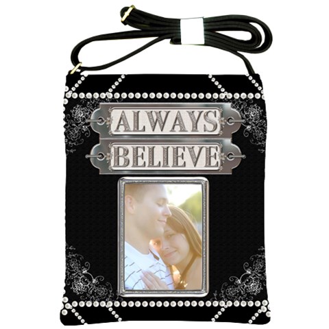 Always Believe Shoulder Sling Bag By Lil Front