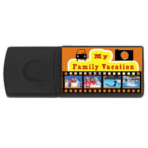 Vacation Usb For Travel Photos  By Danielle Christiansen Front