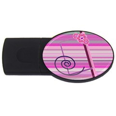 Purple - USB Flash Drive Oval (4 GB) Purple - USB Flash Drive Oval (4 GB)