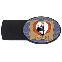 family usb - USB Flash Drive Oval (4 GB)