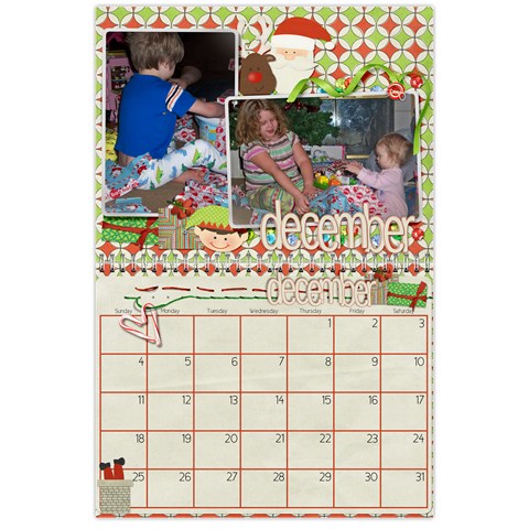 Calendar 2011 By Sarah Banholzer Dec 2011