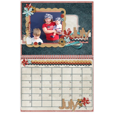 Calendar 2011 By Sarah Banholzer Jul 2011