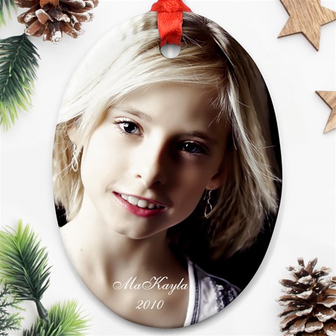 Makayla Ornament By Danielle Christiansen Front