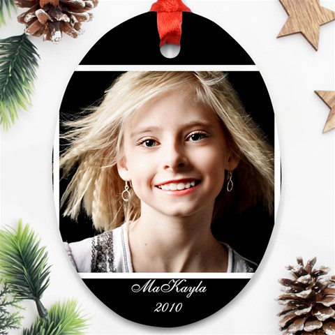 Makayla Ornament By Danielle Christiansen Back