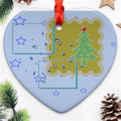 Christmas tree - heart ornament - Ornament (Heart)