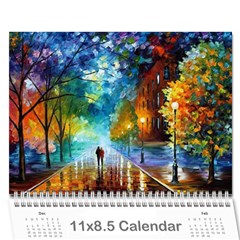 Calender - Wall Calendar 11  x 8.5  (12-Months)