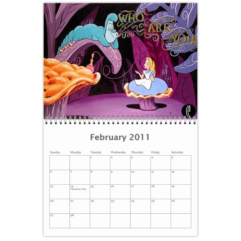 Calender By Shannel Feb 2011