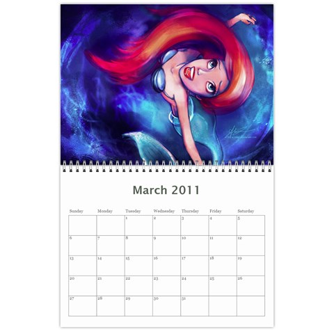 Calender By Shannel Mar 2011