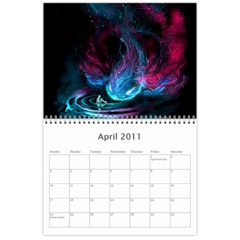 Calender By Shannel Apr 2011
