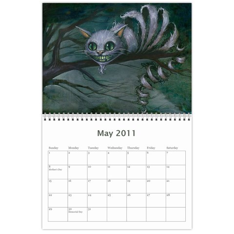 Calender By Shannel May 2011