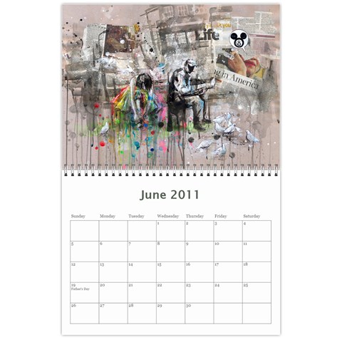 Calender By Shannel Jun 2011