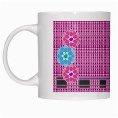 Flowers cup - White Mug