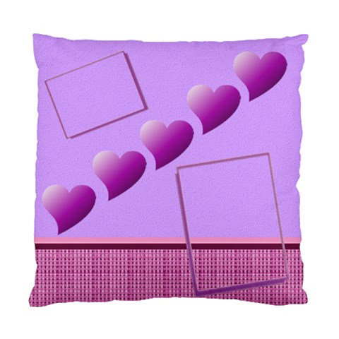 Our Heart Pillow By Daniela Front
