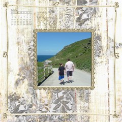 Scrapbook Page Calender 2011 8 X 8 Quickpages