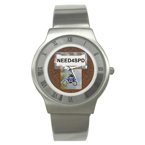 Need For Speed Stainless Steel Watch By Lil Front