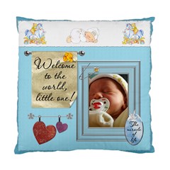 Baby Boy 2-Sided Cushion Case - Standard Cushion Case (Two Sides)