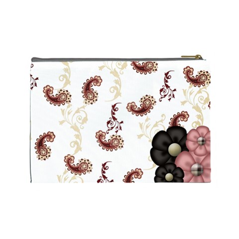 You ve Stolen My Heart Large Cosmetic Bag 1 By Lisa Minor Back