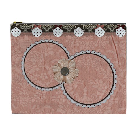 You ve Stolen My Heart Xl Cosmetic Bag 1 By Lisa Minor Front
