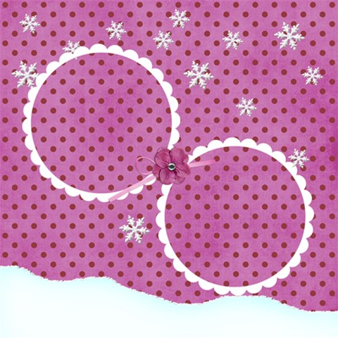 Snow Fun Quickpages By Jennyl 12 x12  Scrapbook Page - 5