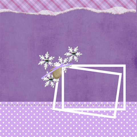 Snow Fun Quickpages By Jennyl 12 x12  Scrapbook Page - 6