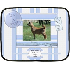 baby boy - Fleece Blanket (Mini)