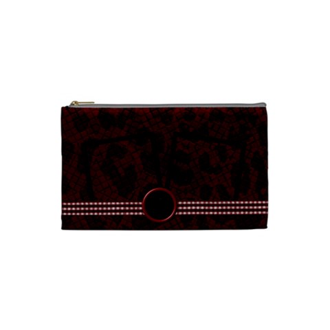 Love Small Cosmetic Bag By Lisa Minor Front