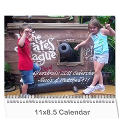 calendar - Wall Calendar 11  x 8.5  (12-Months)