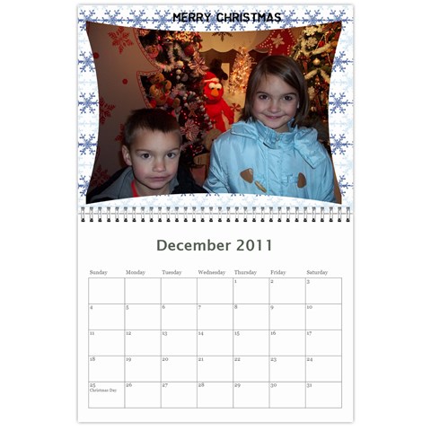 Calendar By Jessica Dec 2011