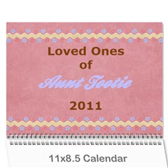 Tootie s Calendar 2011 - Wall Calendar 11  x 8.5  (12-Months)