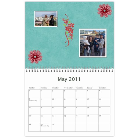 Tootie s Calendar 2011 By Colton May 2011