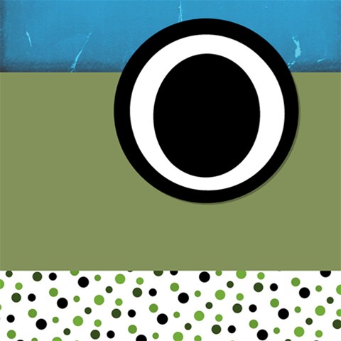Blue Green Brown  By Brooke 12 x12  Scrapbook Page - 11
