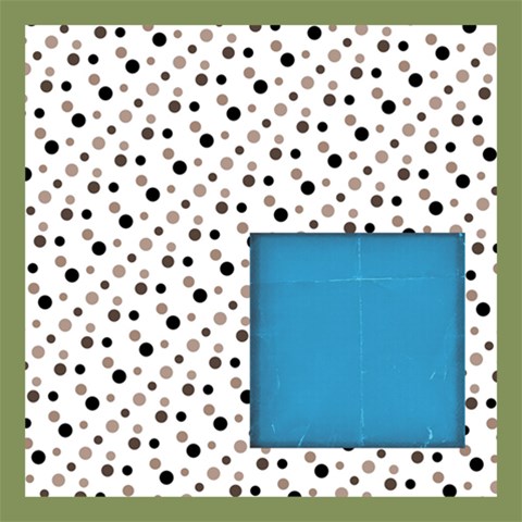 Blue Green Brown  By Brooke 12 x12  Scrapbook Page - 15