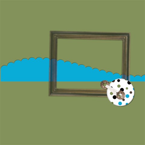 Blue Green Brown  By Brooke 12 x12  Scrapbook Page - 5