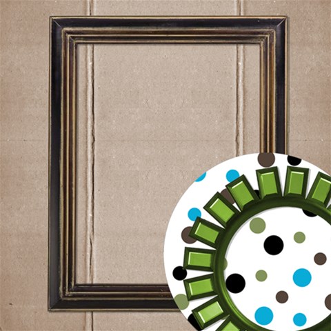 Blue Green Brown  By Brooke 12 x12  Scrapbook Page - 7