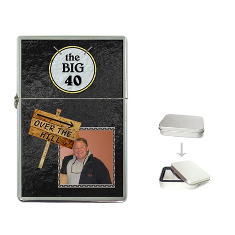 The Big 40 Flip Top Lighter By Lil Front