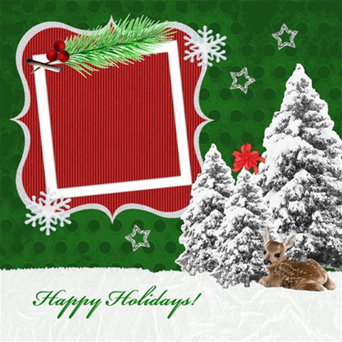 12x12 Scrapbook Page Holiday By Laurrie 12 x12  Scrapbook Page - 1