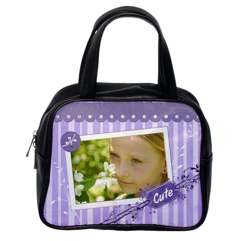 Classic Bag Purple By Laurrie Front
