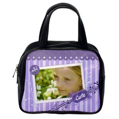 Classic Bag Purple - Classic Handbag (One Side) Classic Bag Purple - Classic Handbag (One Side)