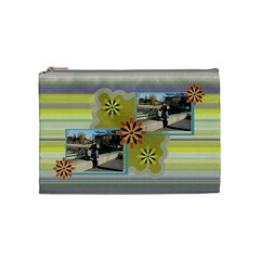 Flowers cosmetic bag - medium - Cosmetic Bag (Medium)