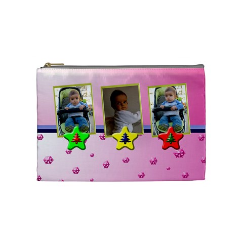 Christmas Baby Cosmetic Bag Front