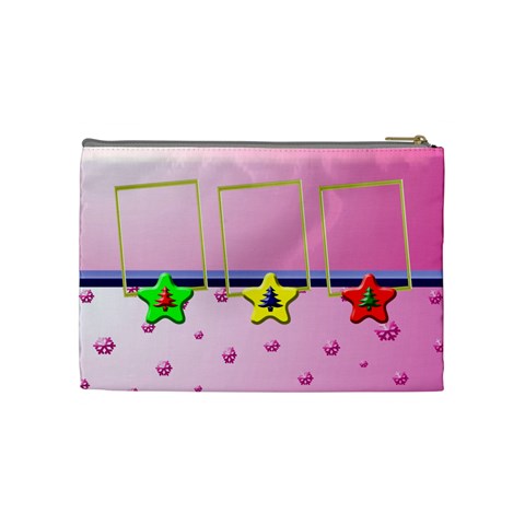 Christmas Baby Cosmetic Bag Back