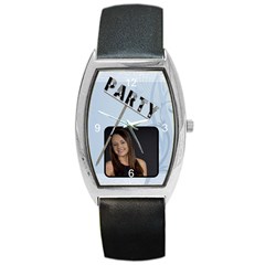 Party Barrel Style Metal Watch