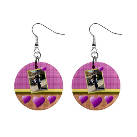 Heart U Earings By Daniela Front
