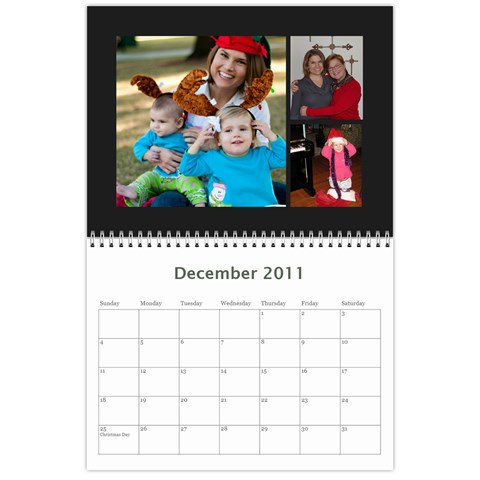 Calendar 2011 By Courtney Milam Dec 2011