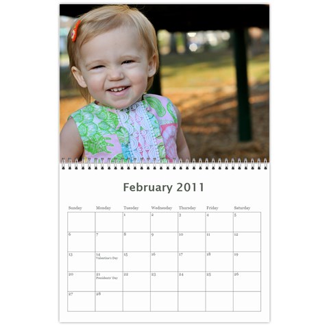Calendar 2011 By Courtney Milam Feb 2011