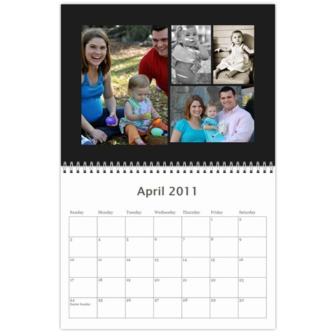 Calendar 2011 By Courtney Milam Apr 2011