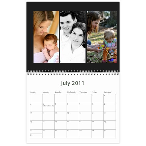 Calendar 2011 By Courtney Milam Jul 2011