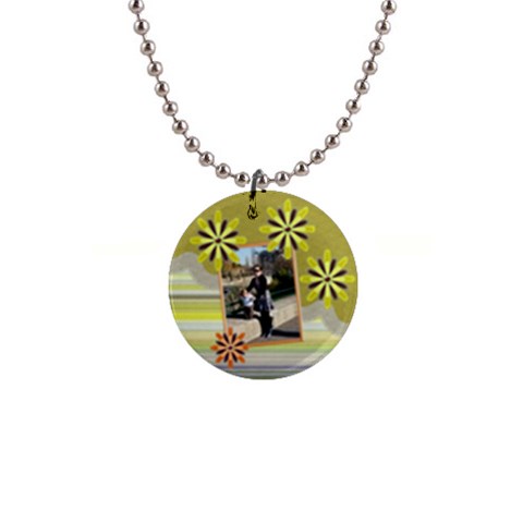 Yellow Petal Necklace By Daniela Front